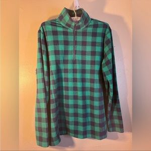 𝅺LANDS end half zip jacket